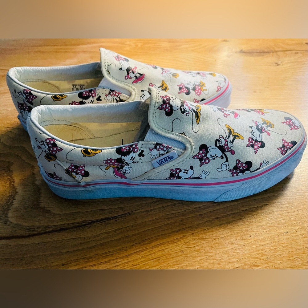 Vans Skate Mini Mouse design shoes women’s size 6.5